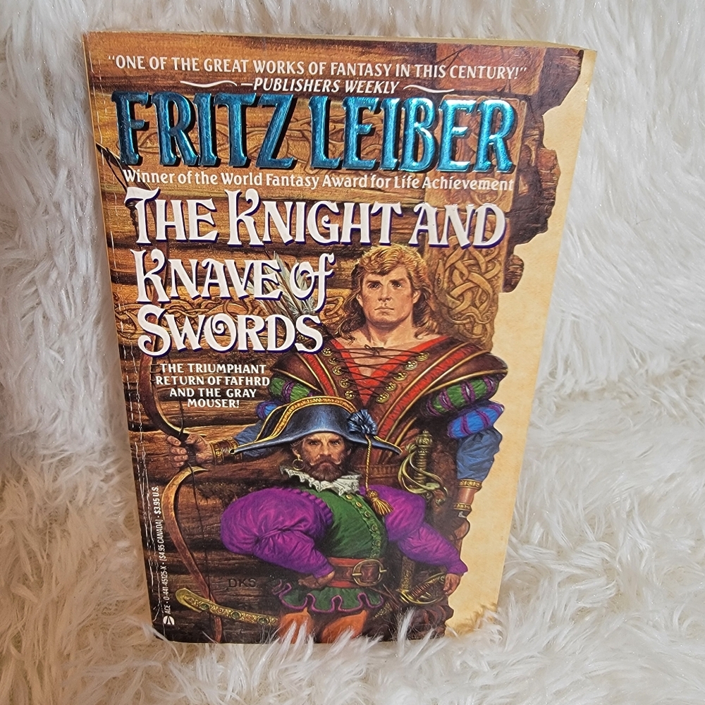 1990 The Knight and Knave of Swords Fantasy Paperback Book Fritz Leiber